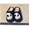 Image 1 : Youth girls, sz 5 Jack Skellington slippers - new