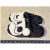 Image 3 : Ladies Jack Skellington teddy bear slippers, sz 6 - new