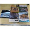 Image 1 : Lot of 5 wildlife puzzles