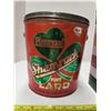 Image 2 : Shamrock 10lb lard tin and new HBC liquorice tin