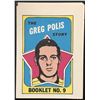 Image 1 : 1971-72 O-PEE-CHEE GREG POLIS BOOKLET