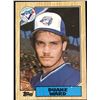 Image 1 : 1987 TOPPS DUANE WARD ROOKIE CARD