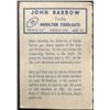 Image 2 : 1962 TOPPS JOHN BARROW