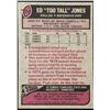 Image 2 : 1977 TOPPS ED TOO TALL JONES