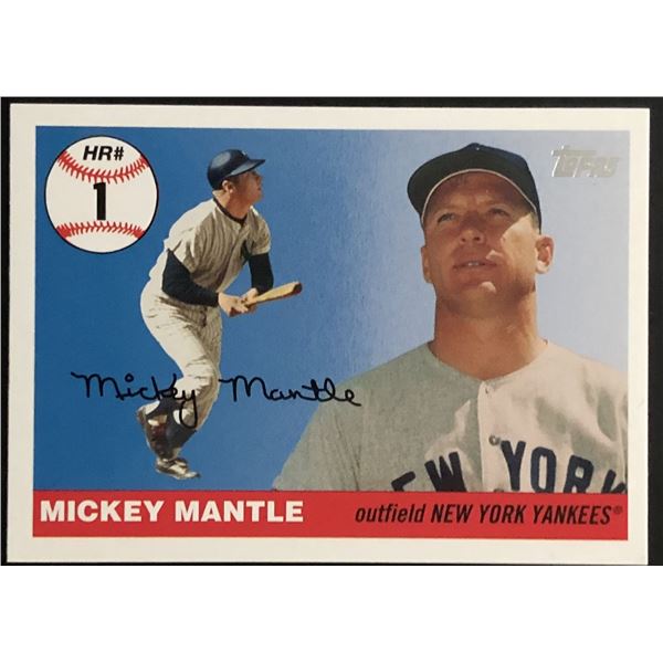 2006 TOPPS HERITAGE MICKEY MANTLE