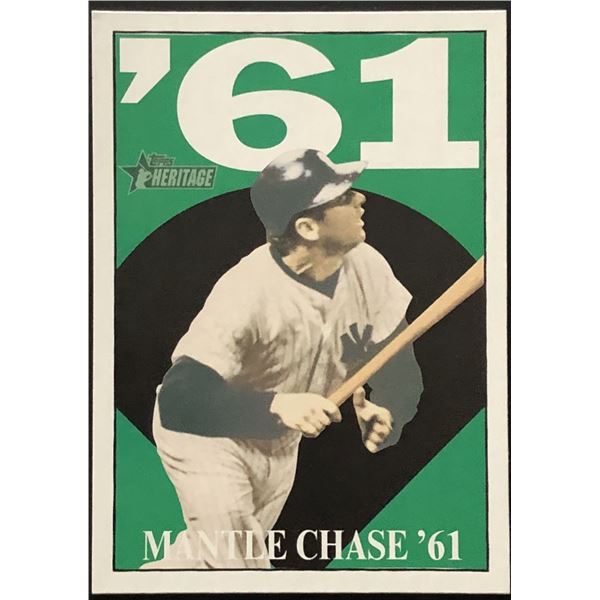2010 TOPPS HERITAGE MICKEY MANTLE