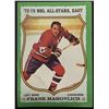 Image 1 : 1973-74 TOPPS FRANK MAHOVLICH