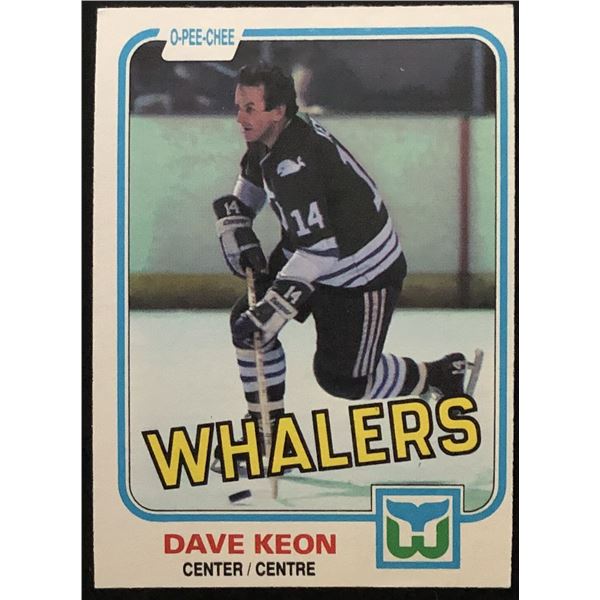 1981-82 O-PEE-CHEE DAVE KEON