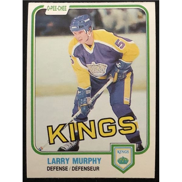 1981-82 O-PEE-CHEE LARRY MURPHY ROOKIE CARD