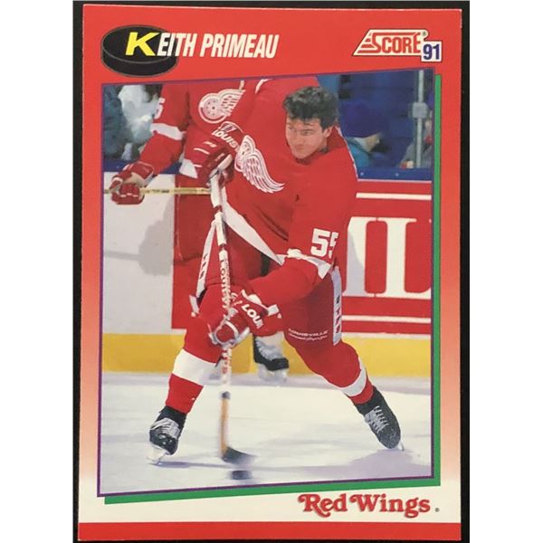 1991-92 SCORE KEITH PRIMEAU ROOKIE CARD