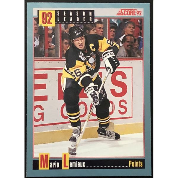 1992-93 SCORE MARIO LEMIEUX
