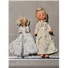 Image 1 : 2 Bridal dolls - 1 is Barbie