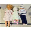 Image 3 : 3 Vintage large dolls