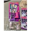 Image 4 : Bundle of New "My Life" doll accessories - boots, skates, hat, crutches, etc.
