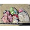 Image 7 : 4 Bags of assorted dolls clothes