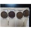 Image 2 : 4 indian head one cent coins