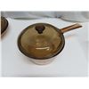Image 2 : 4 Piece Vision Corning Pots (France & U.S.A.) Set w/ Lids