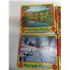 Image 2 : Vintage 8 Built Rite Series Picture Puzzles (500 Pieces)