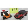 Image 1 : Tiny Turbo Racer/Pull Back Motor 4310 2004 Orange Racer & Tiny Turbo 8150 2008 2x Turbo