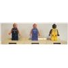Image 1 : 2003 NBA Collector Lego Set #4 3563 NJ #5 Jason Kidd, Buck #7 Toni Kukoc, Lakers #8 Kobi Bryant
