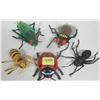 Image 1 : 5 Giant Sized Bugs - Grasshopper, Lady Bug, 2 Ants, Housefly w/ Lighted Eyes