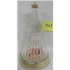 Image 1 : Vintage Avon Glass XMAS Tree - Battery Operated & Changing Colours