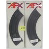 Image 1 : Vintage 2 New Sealed Packages Aurora AFX Model Motoring - 2-9" Radius Curve ¼ Circle