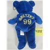 Image 2 : 1999 Salvino Bammers 9" Plush NHL Beav - #99 Wayne Gretzky / Tags