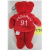 Image 2 : 1999 Salvino Bammers 9" Plush NHl Beav - #91 Sergei Federov / Tags