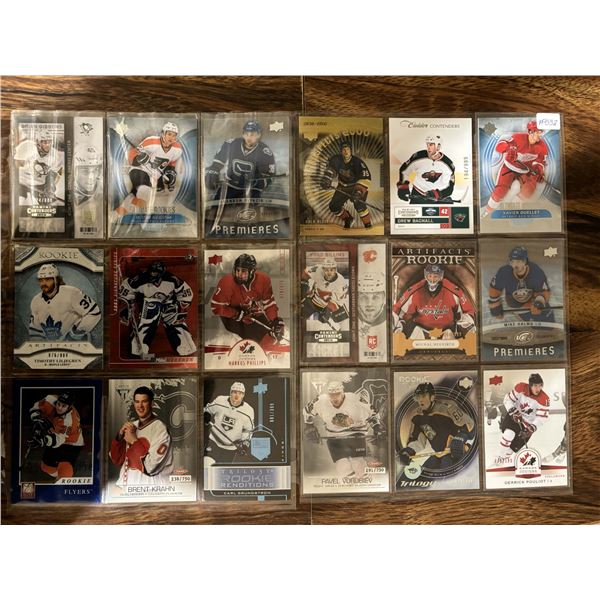 18 - Serial Numbered Rookie Cards