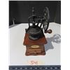 Image 1 : Cast metal manual coffee wind mill wheel coffee grinder