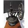 Image 4 : Cast metal manual coffee wind mill wheel coffee grinder