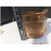 Image 2 : Vintage hexagonal copper pot with brass handles