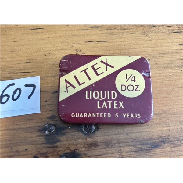 Condom tin - Altex