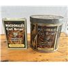 Image 1 : MacDonald's tin and Cigarette pack