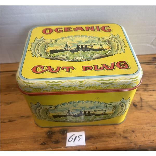 Oceanic cut plug tin