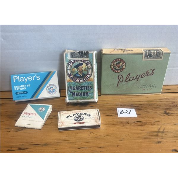 5 Player's tobacco items - Large pack never opened