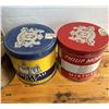 Image 3 : 3 Round tobacco tins - Ottoman, Philip Morris, and Chateau Gay