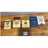 Image 1 : 5 Packs unopened cigarettes - 555777, Hollywood, Senior Service and Romeo & Julieta