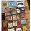 Image 3 : Large lot of advertising/match boxes, match books and 5 vintage match cigarette boxes