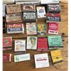 Image 4 : Large lot of advertising/match boxes, match books and 5 vintage match cigarette boxes