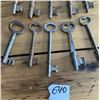 Image 2 : 10 Skeleton keys - larger
