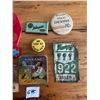 Image 2 : Lot of Vintage collectibles - 1922 plate badge, JD, Player's, Meccano, Burns Hotel, etc.