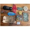 Image 4 : Lot of Vintage collectibles - 1922 plate badge, JD, Player's, Meccano, Burns Hotel, etc.