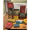 Image 2 : Lot of 15 collectible tobacco tins and 1 lid