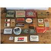 Image 1 : Lot of 19 pc's - Vintage tins, general store items, etc.