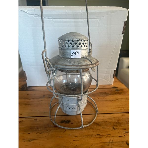 CNR lamp and matching CNR globe (electric)