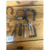 Image 4 : Miniature metal tools, horse shoes, etc. Salesman sample style