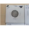Image 2 : 4 silver 10 cents 1921, 40, 58, 60