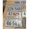 Image 2 : 7 - 1970s Saskatchewan license plates - 1970 to 1976